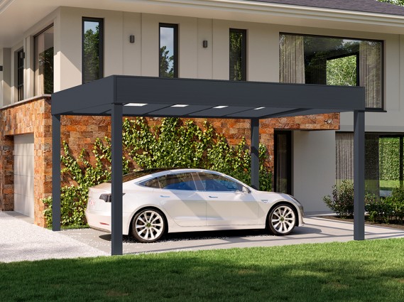 Carport aluminium à Beynost : une protection efficace contre les intempéries