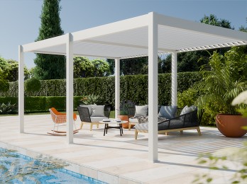 Pergola bioclimatique...